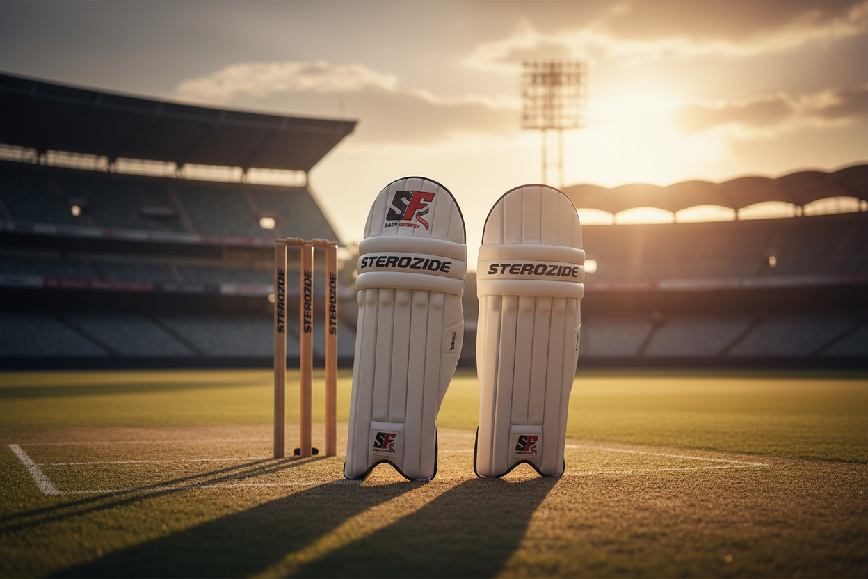 STEROZIDE Batting Pads - Stadium Golden Hour